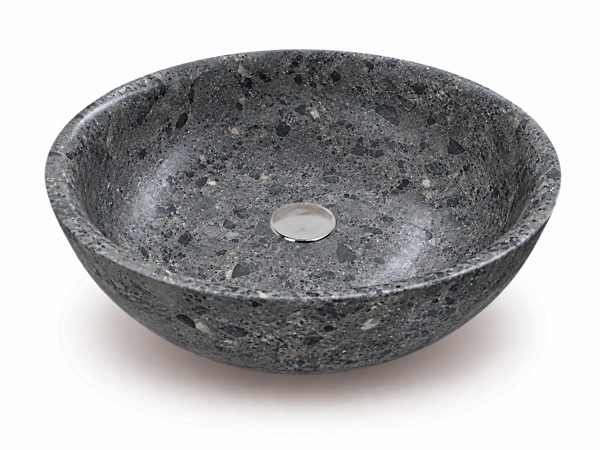 Assisi in Breccia Anthracite