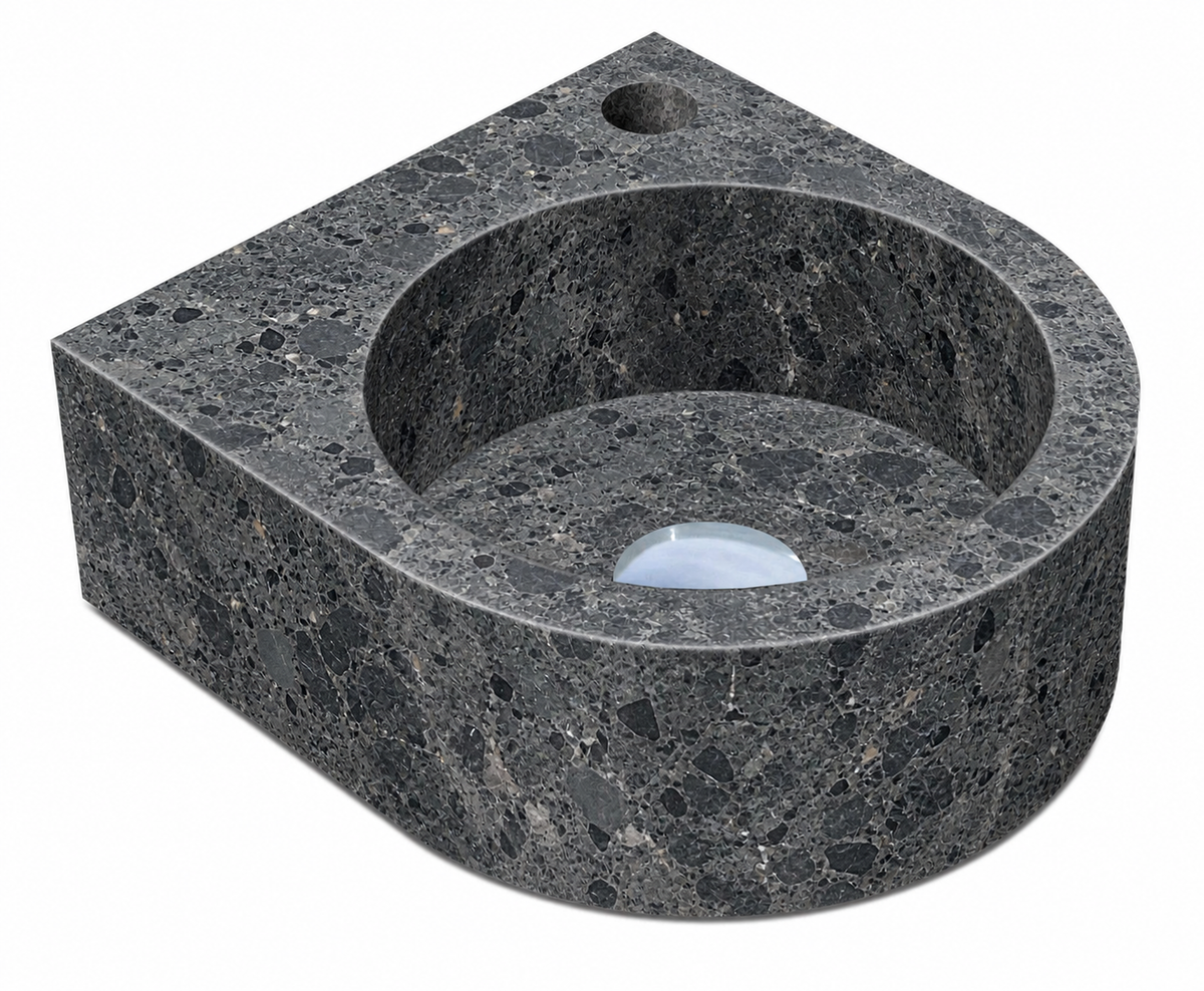 Angolo in Breccia Anthracite