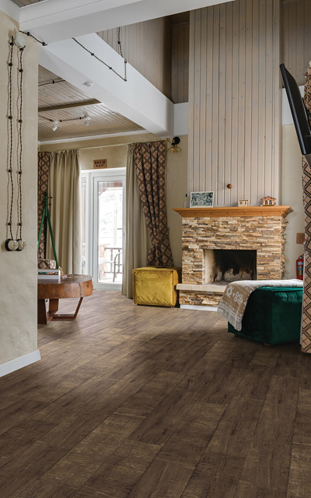 Arbole Brown porcelain tile
