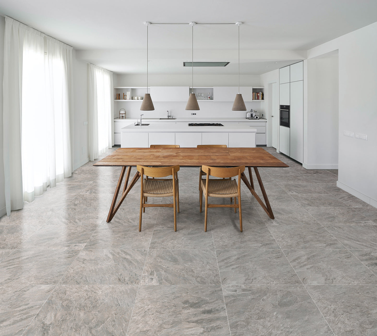 Avio Quarzite Grey porcelain tile