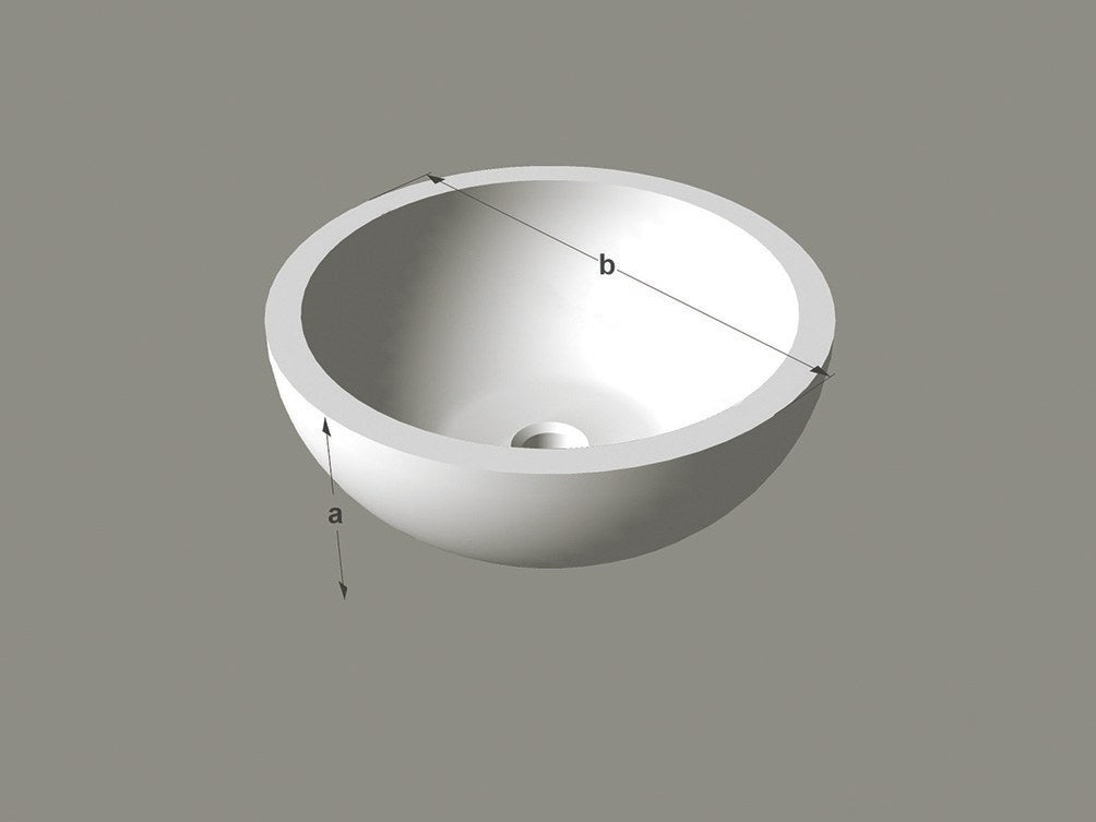 Salerno — natural stone basin