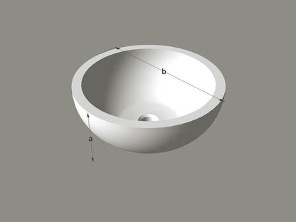 Salerno — natural stone basin