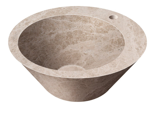 Vieste — natural stone basin