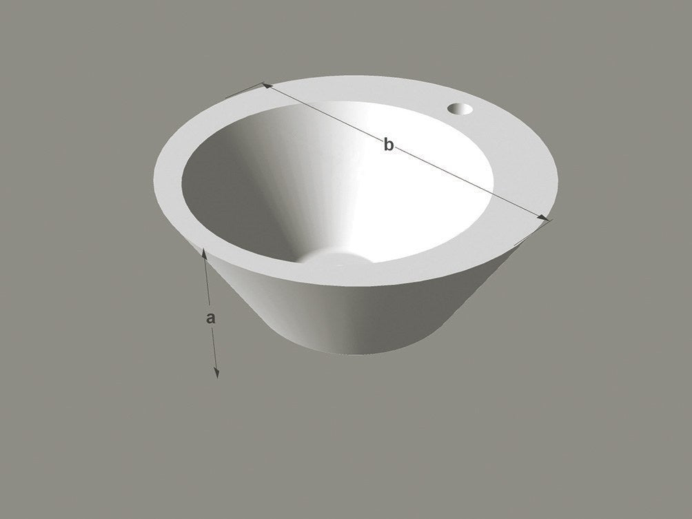 Vieste — natural stone basin