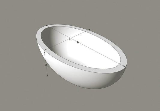 Ancona — natural stone bathtub