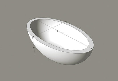 Ancona — natural stone bathtub