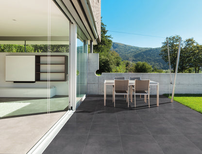 Cemento Anthracite porcelain tile