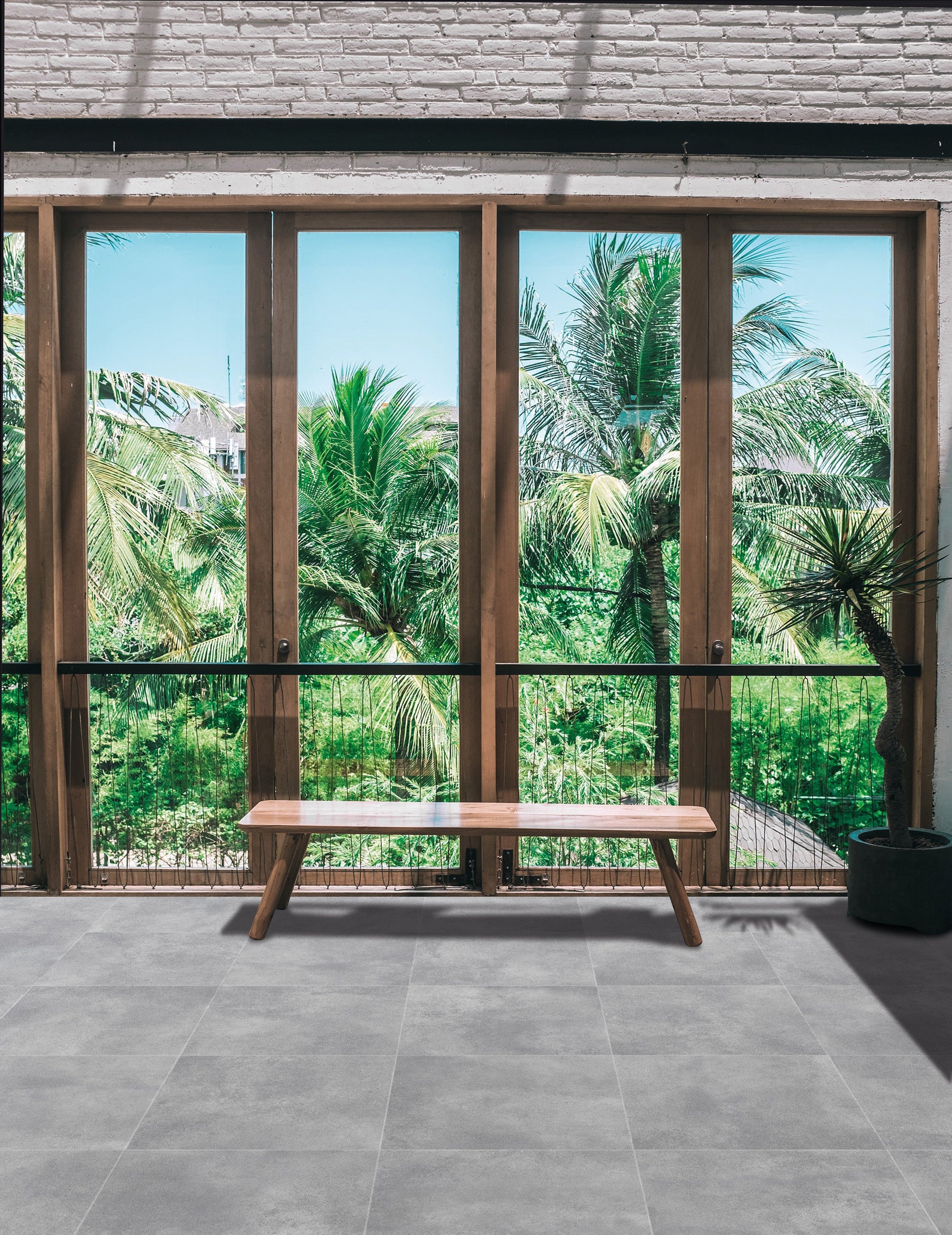 Cemento Grey porcelain tile