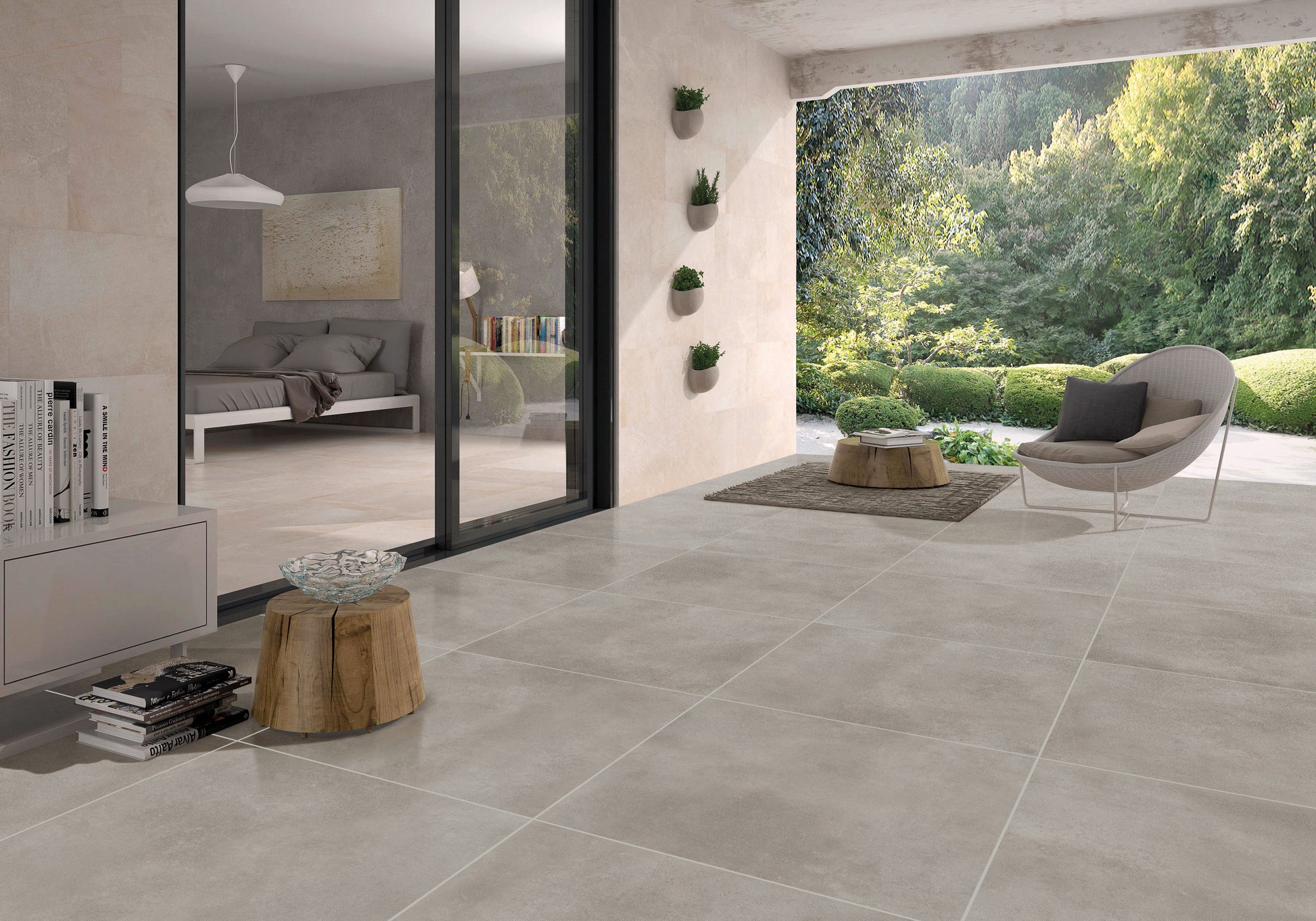 Cemento Sand porcelain tile