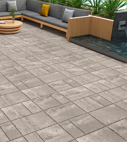 Cobble Modular Durango Ash porcelain tile