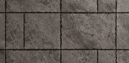 Cobble Modular Jupiter Black porcelain tile