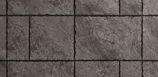 Cobble Modular Jupiter Black porcelain tile