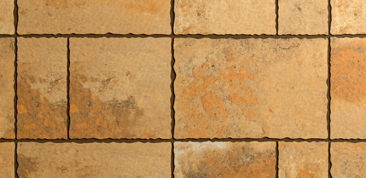 Cobble Modular Metastone Amber porcelain tile