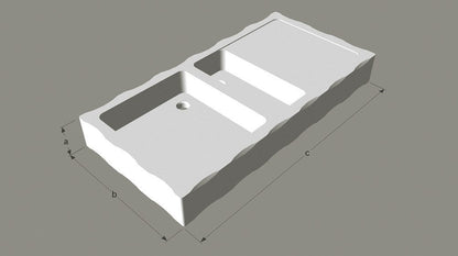 Alba — natural stone counter top