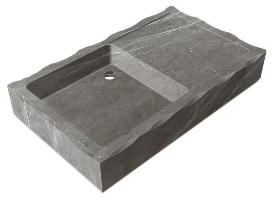 Umbria — natural stone kitchen basin