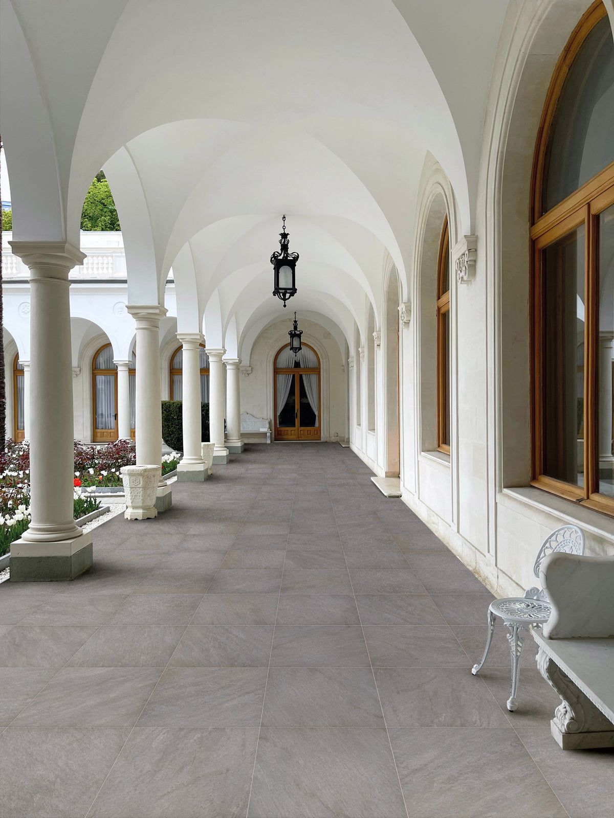 Neo Quarzite Grey porcelain tile