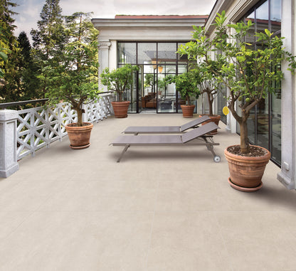 New Pietra Sand porcelain tile