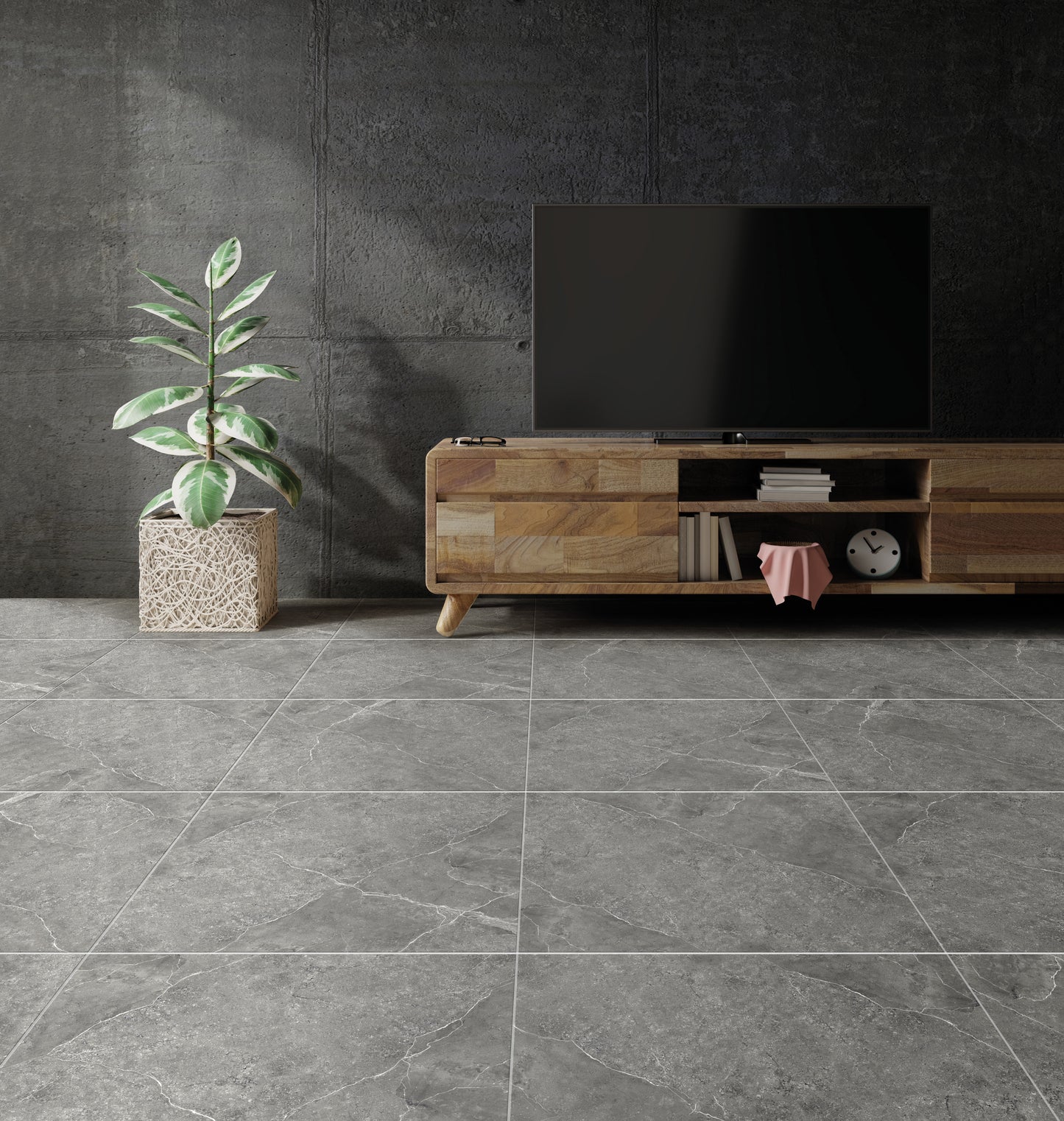 Nordic Grey porcelain tile