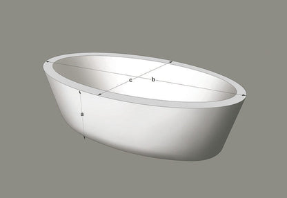 Laguna — natural stone bathtub