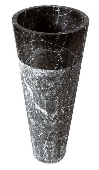 Torre — natural stone pedestal