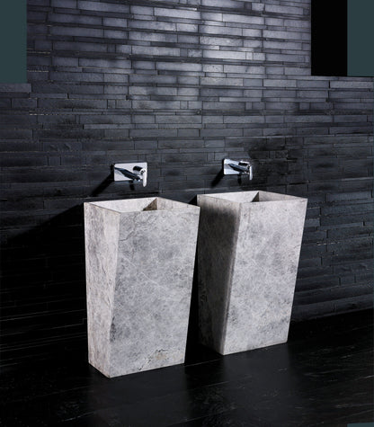 Prisma — natural stone pedestal