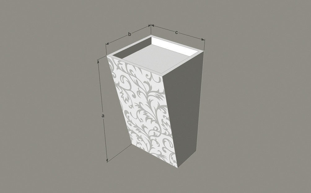 Prisma — natural stone pedestal