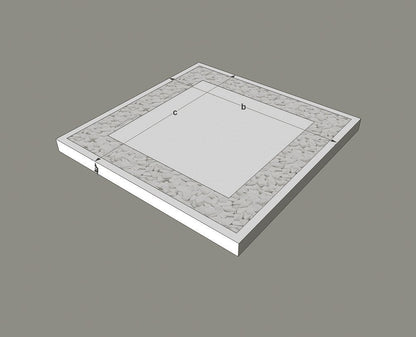 Levanto — natural stone shower base