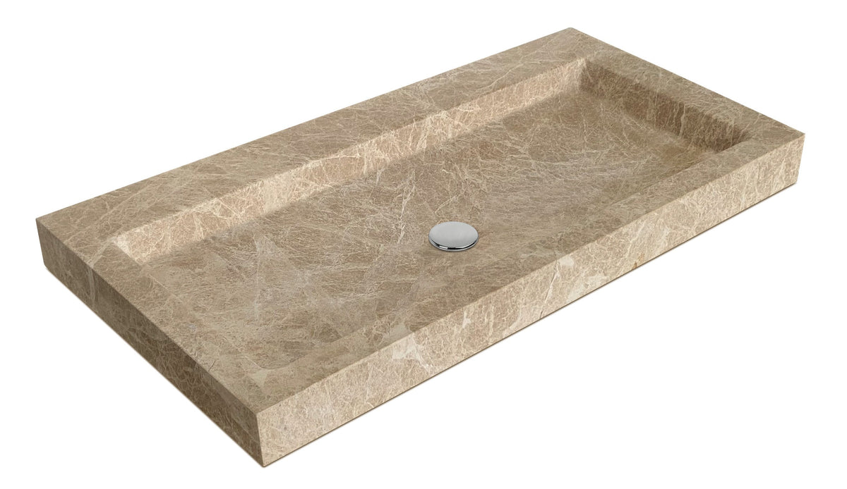 Lido — natural stone basin