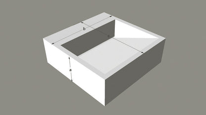 Burano — natural stone basin