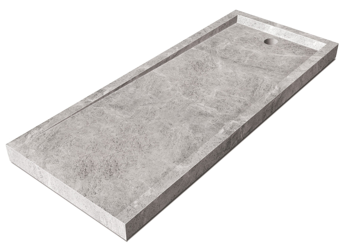 Corsia — natural stone shower base