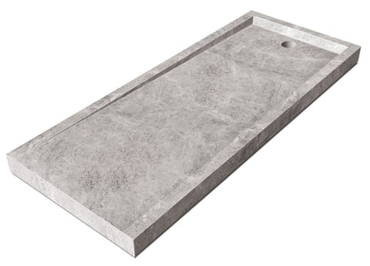 Corsia — natural stone shower base