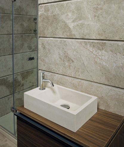 Monza — natural stone basin