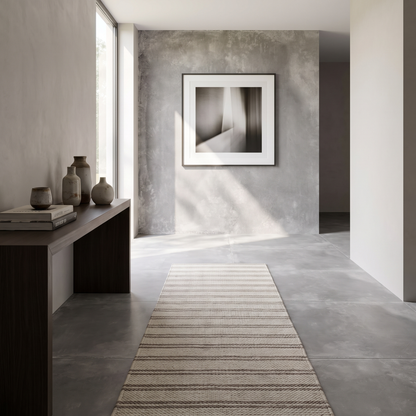 Chateau Grey porcelain tile in an interior setting